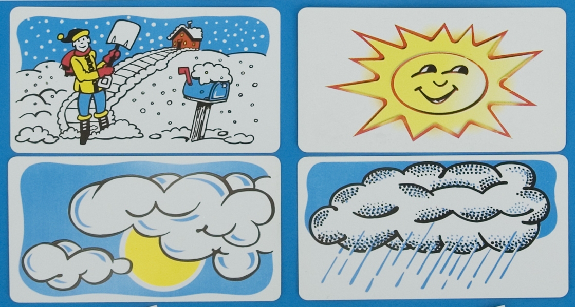 G155  R/O Weather Picture Replacement Cards