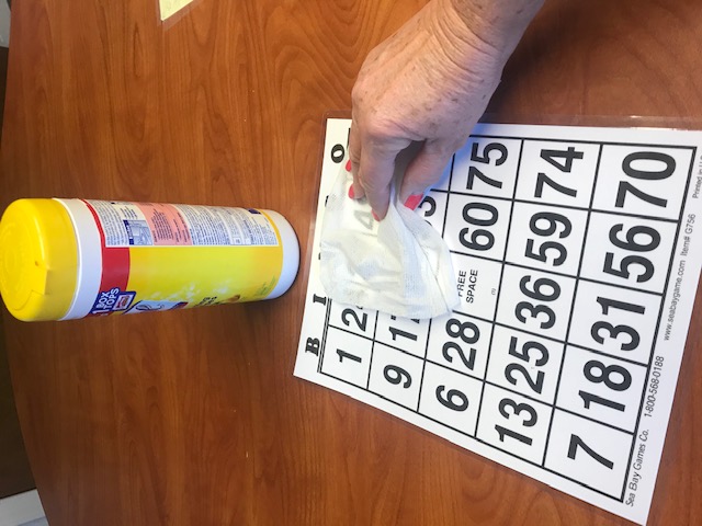 G759 Laminated Jumbo Bingo Cards 8 1/2" x 11"