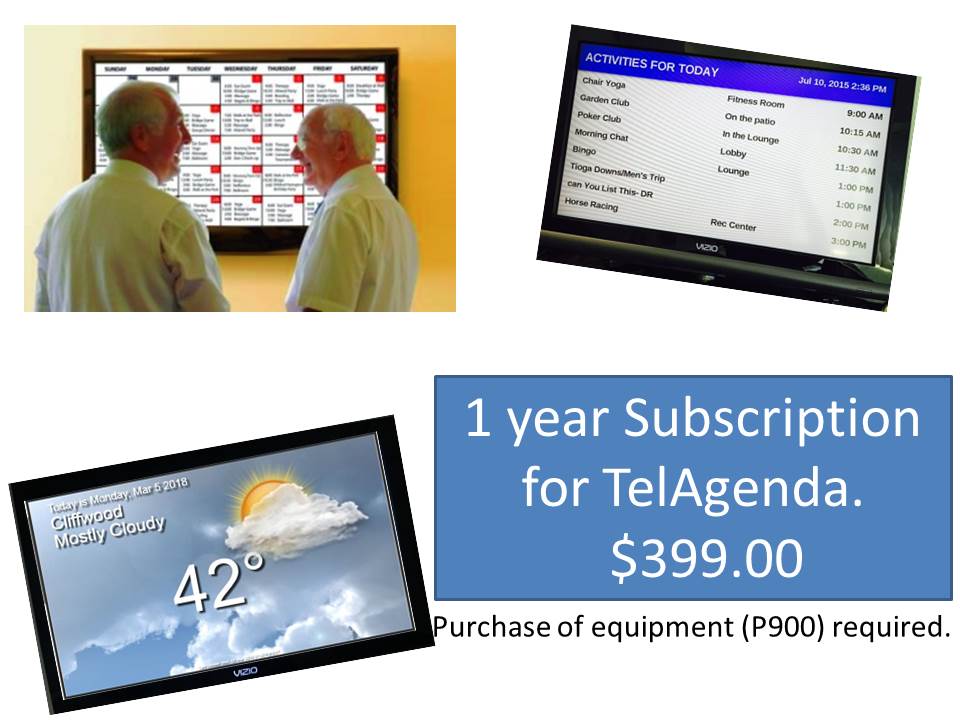 P900S TelAgenda Subscription