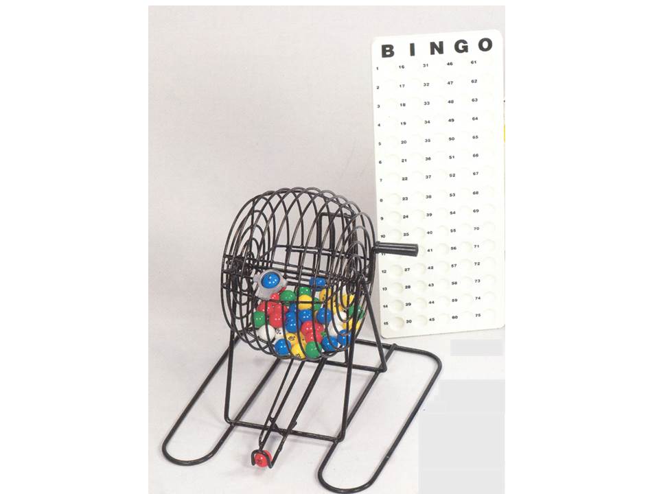 G293 9\" Bingo Set
